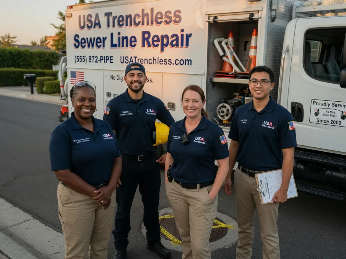 Sewer Line Repair company in Commiskey, IN